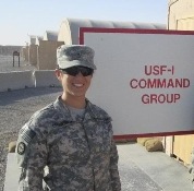 Rutgers EPH Alumna and Army veteran Aysu Cesmebasi