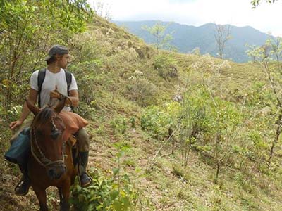 Environment and Public Health Program Graduate, K.C. Murray horseback riding