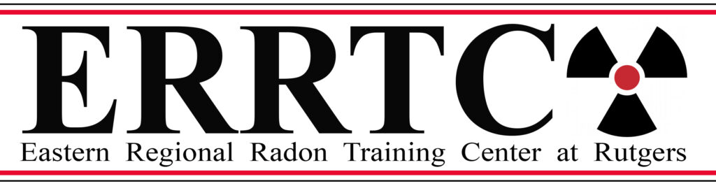 Eastern Regional Radon Training Center at Rutgers Logo