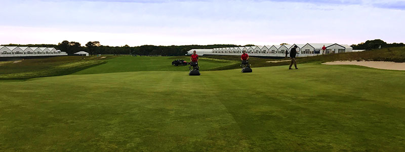 Morning Maintenance, Day 1 at the US Open 2018