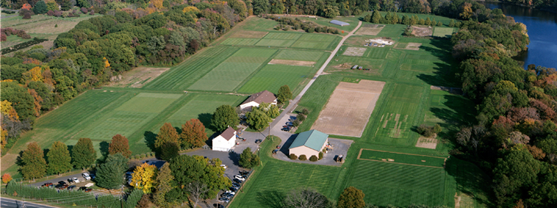 Aerial view of Rutgers Hort Farm II
