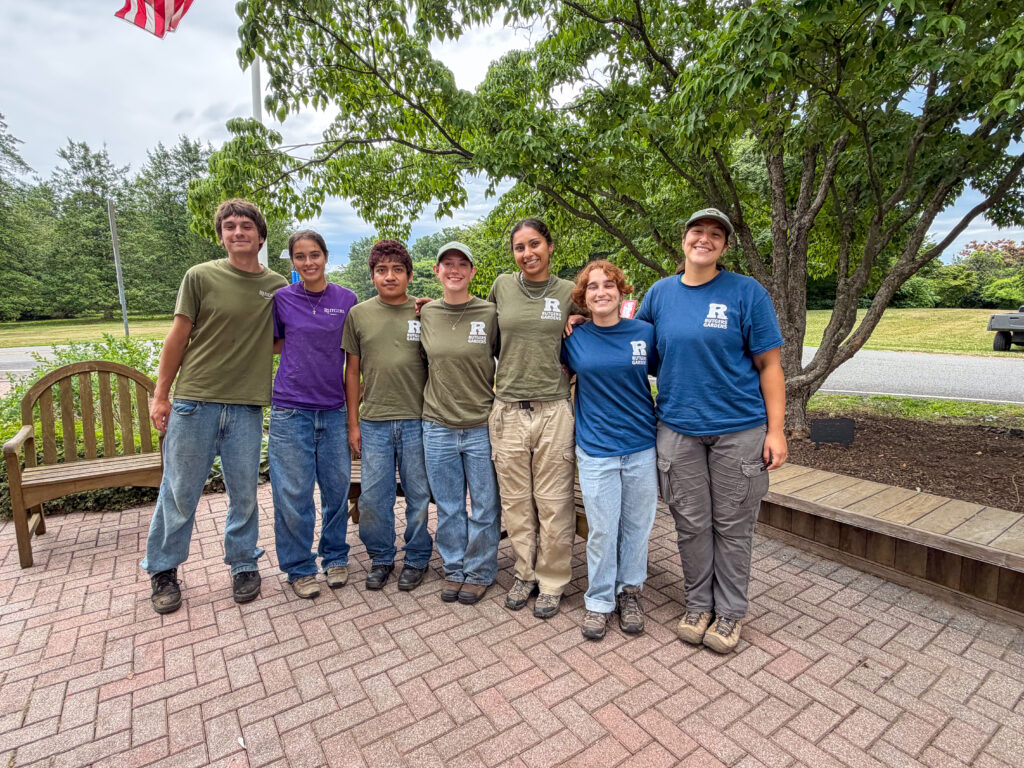 Student team that built the garden (alphabetical): David Ackerman, Addison Cheney, Andy Garcia, Solana Garcia, Kaitlin Gotting, Danielle Lohrman, Olivia Sheehan