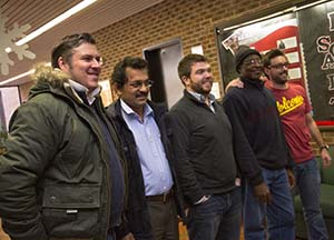 Group of international students from the 2013 Rutgers Three-Week Turf course