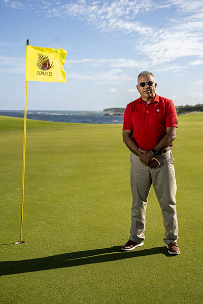 Julio Diaz at Puntacana Resort & Club in the Dominican Republic