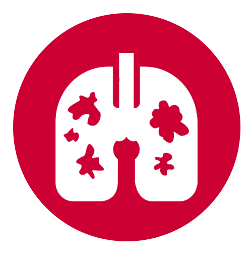 Lung cancer icon