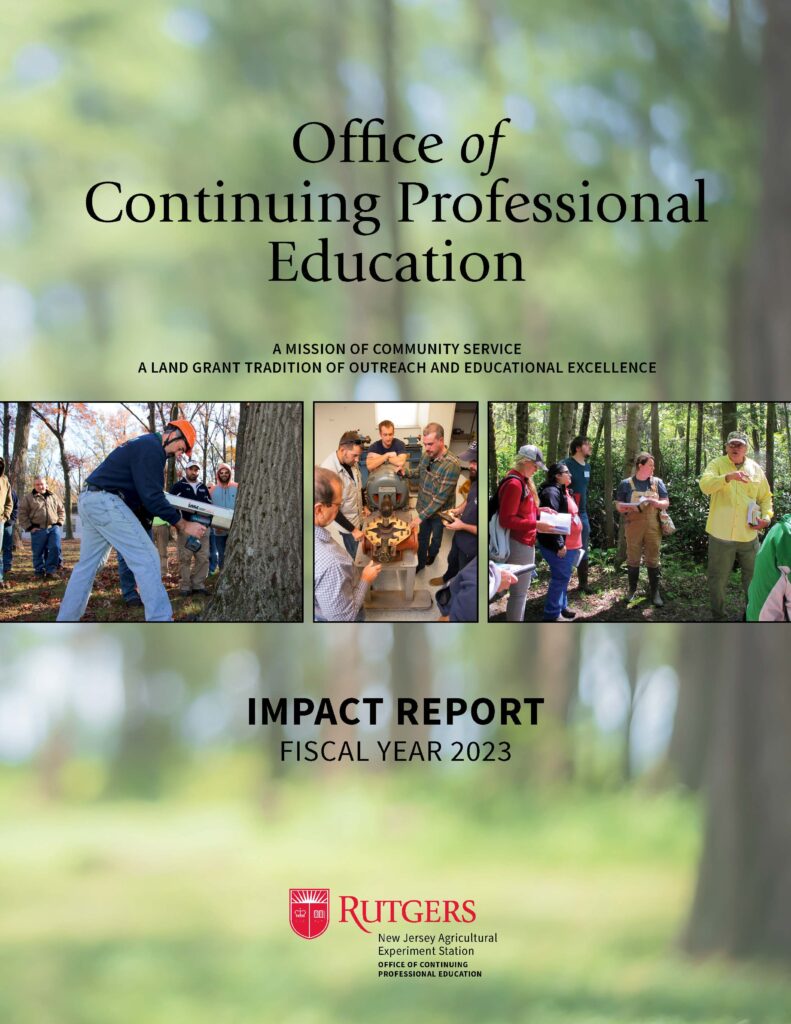 Cover of OCPE Impact Report for 2023