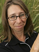Headshot of Rutgers Turf instructor Stacy Bonos