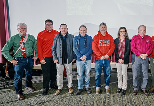 Group shot of Rutgers Professional Golf Turf Management School instructors