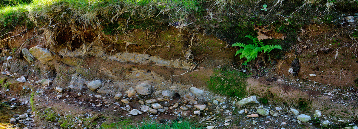 Glacial till and boulder clay