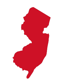 State of New Jersey map icon
