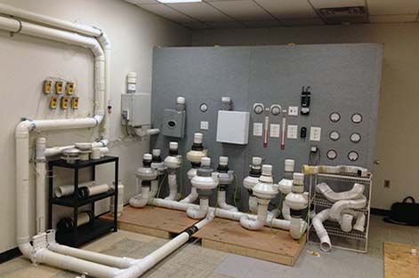 Rutgers radon mitigation training facility