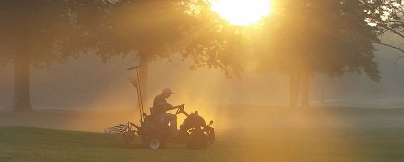 Turfgrass maintenance at Quail Brook Golf Course